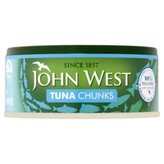 Picture of JWEST Tuna Chunks  Brine 145g x12